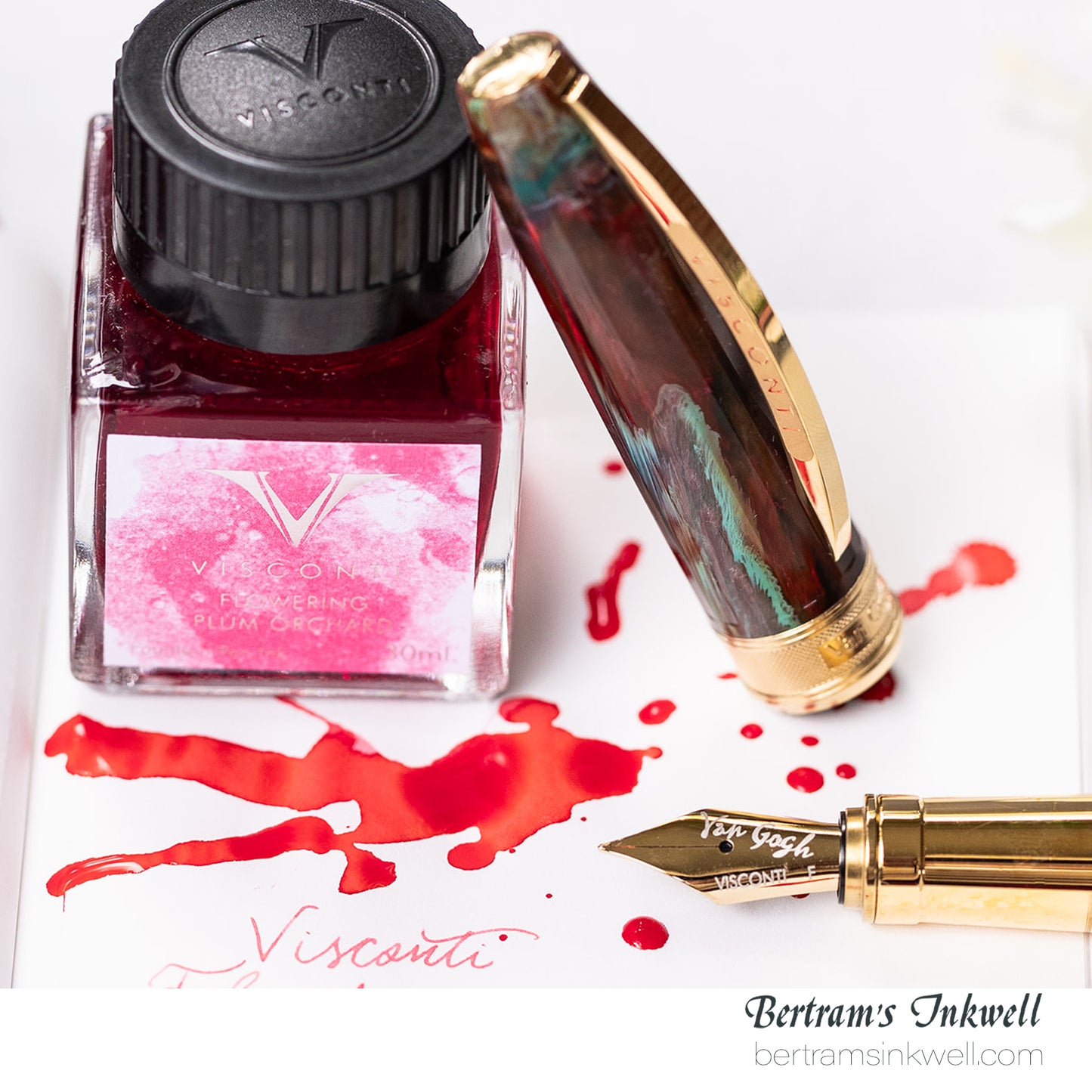 Visconti Van Gogh Flowering Plum Orchard Fountain Pen