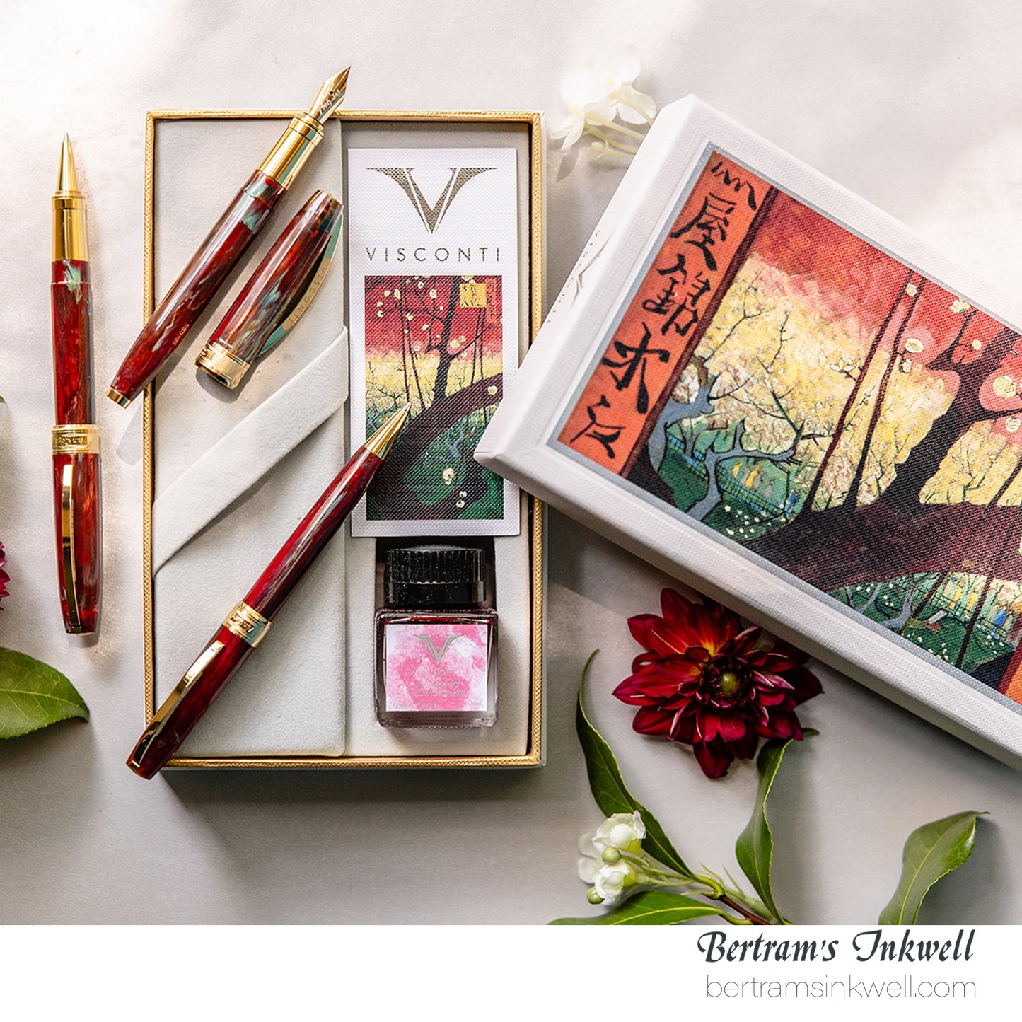 Visconti Van Gogh Flowering Plum Orchard Rollerball
