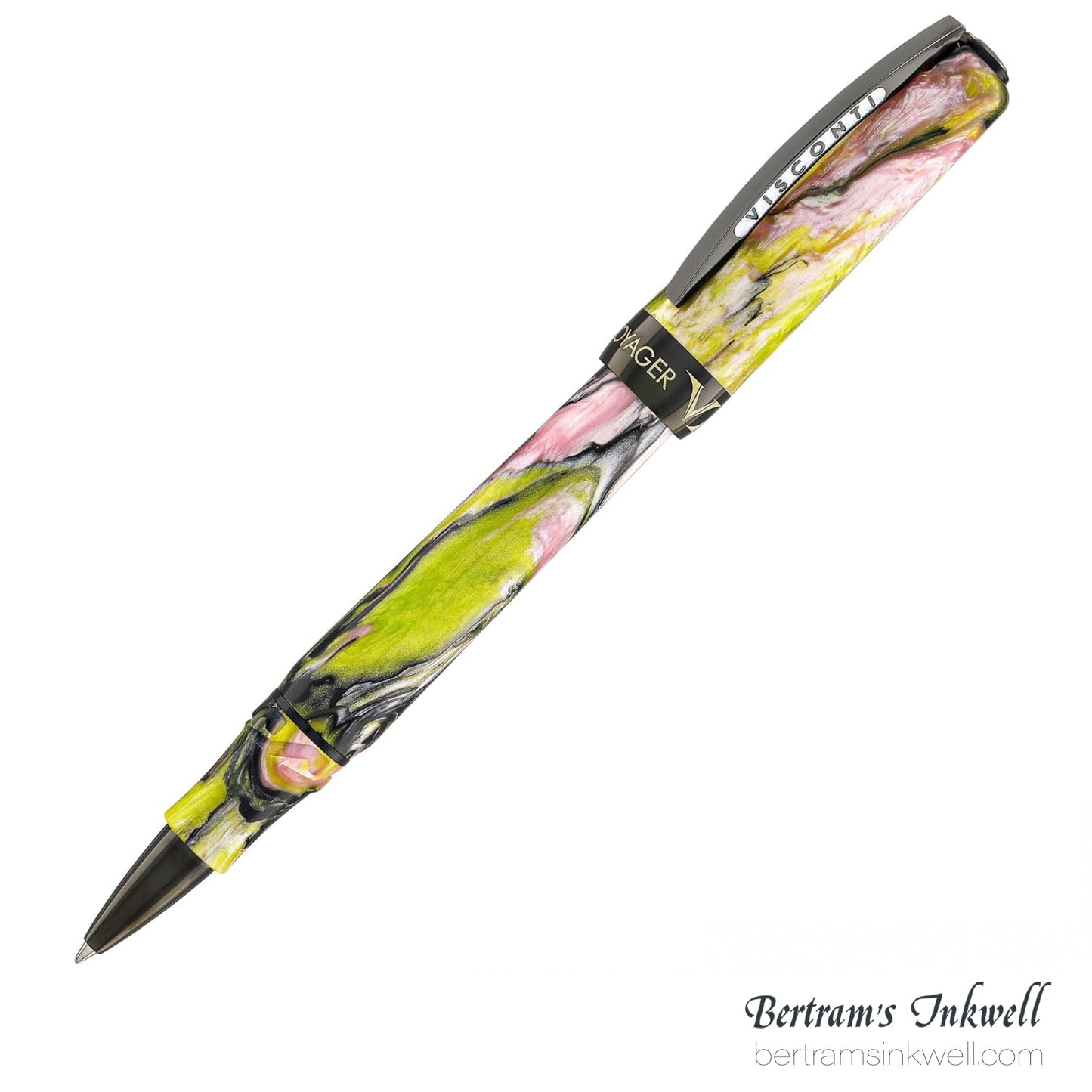 Visconti Voyager Mariposa Malachite Limited Edition Rollerball (US Exclusive)