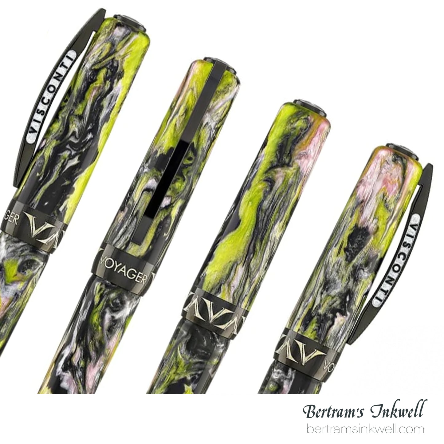 Visconti Voyager Mariposa Malachite Limited Edition Rollerball (US Exclusive)