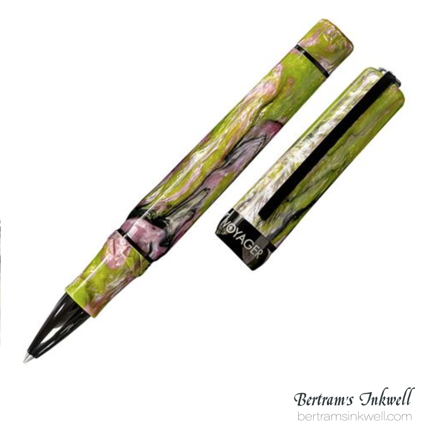 Visconti Voyager Mariposa Malachite Limited Edition Rollerball (US Exclusive)