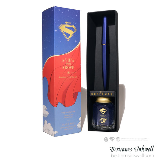 Ferris Wheel Press x Warner Bros Superman "A View from Above" Fountain Pen Set