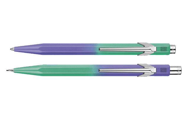 Caran d'Ache 849 Borealis Special Edition Ballpoint and Pencil Set