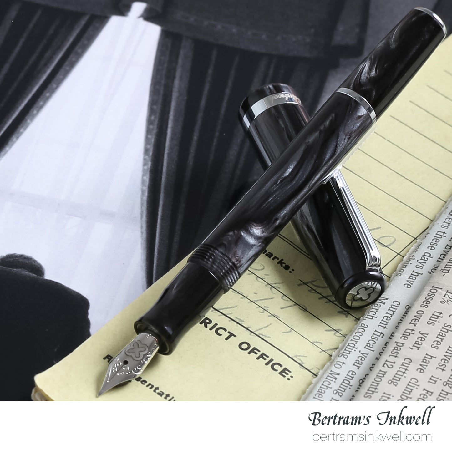 Esterbrook JR Pocket Pen Tuxedo Black Fountain Pen