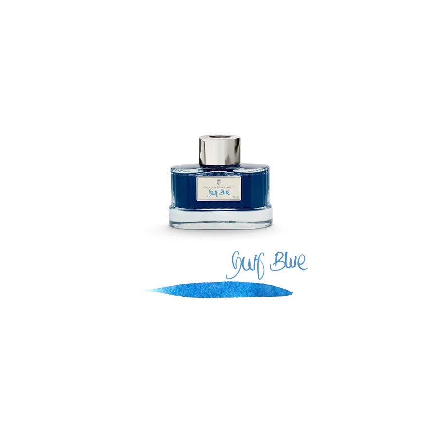 Graf von Faber-Castell Bottled Ink Gulf Blue