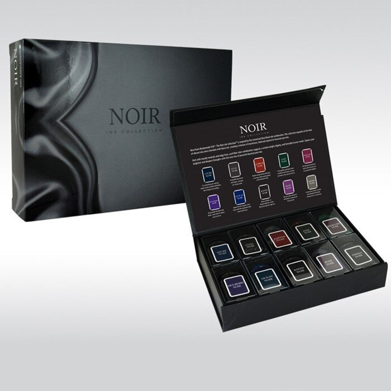 Monteverde Noir 10 Ink Set