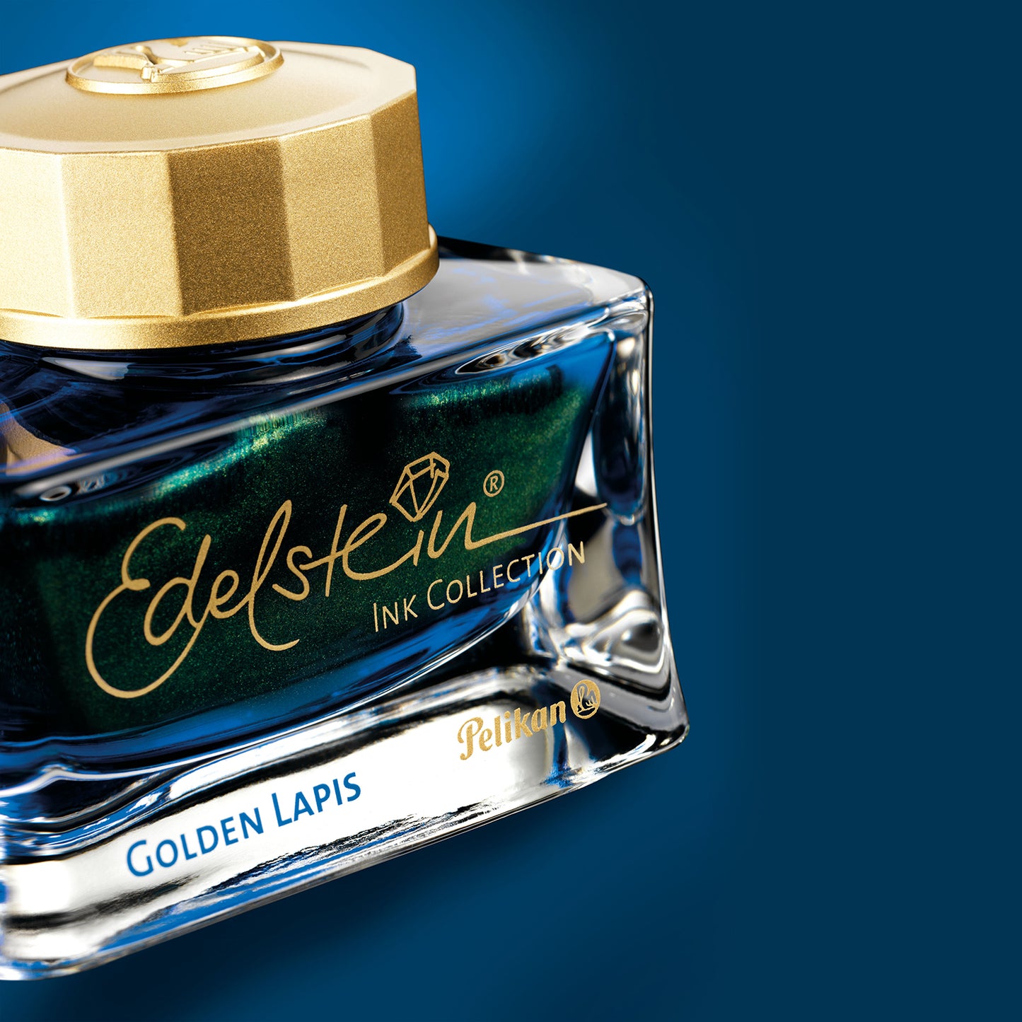 Pelikan Edelstein Inks Golden Lapis 2024 Special Edition