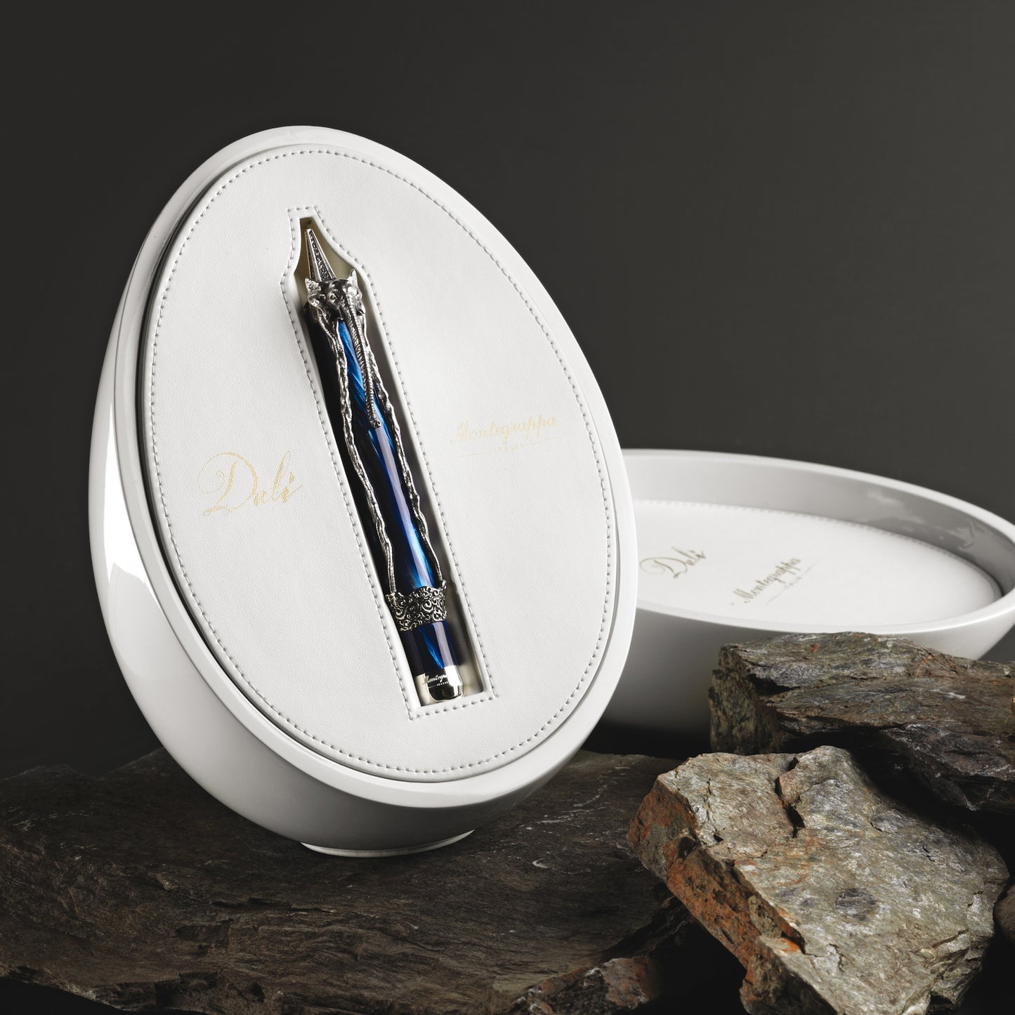 Montegrappa Salvador Dali Sterling Silver Limited Edition Fountain Pen ISDSN3S, 2013