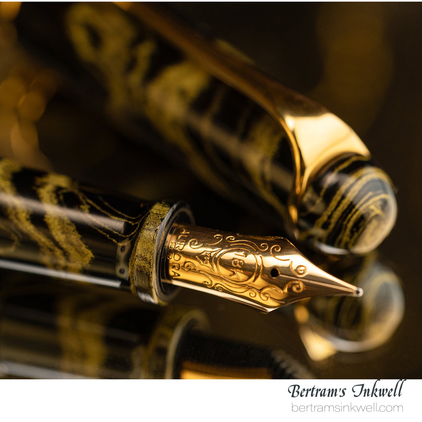Aurora 88 Ebonite Gialla Limited Edition Fountain Pen