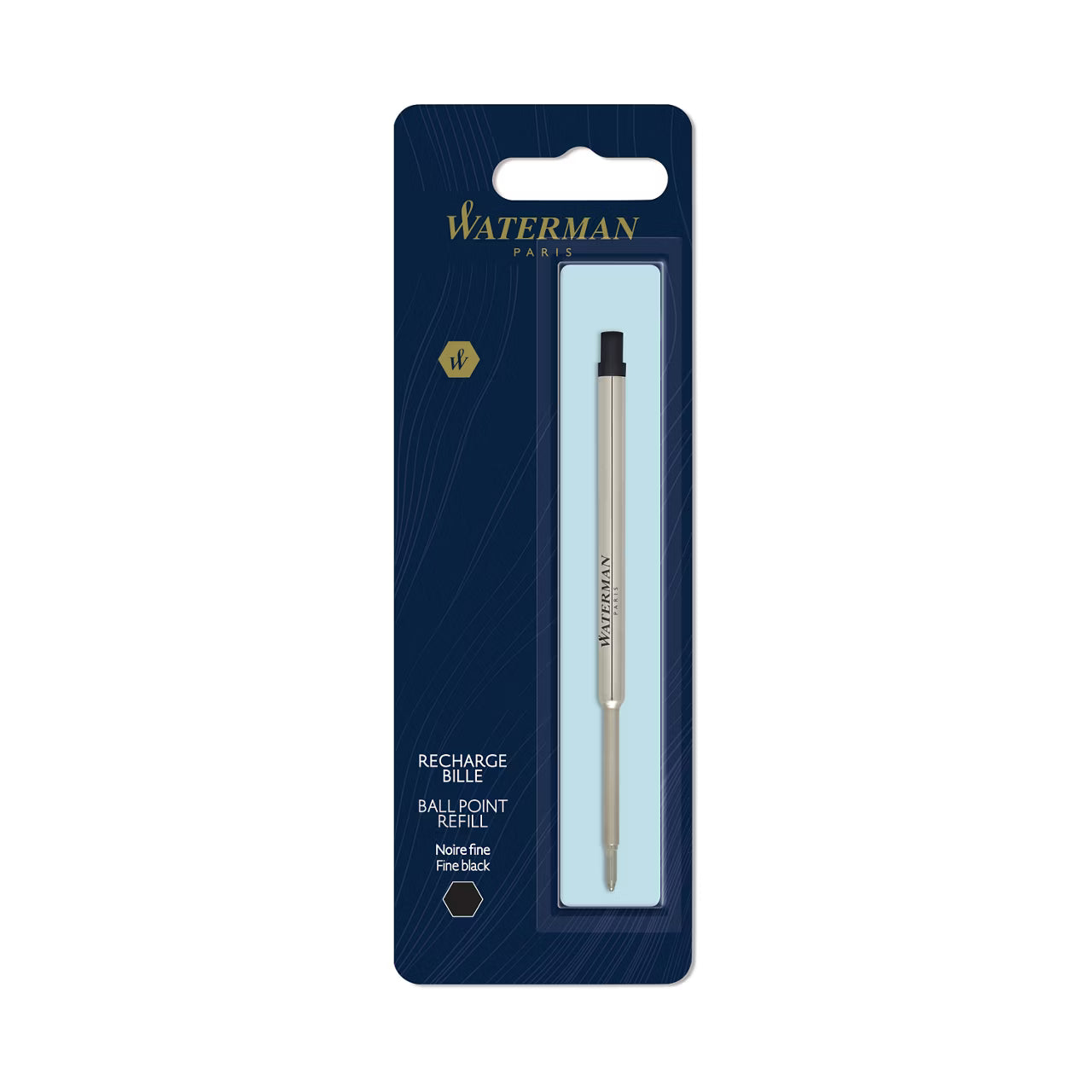 Waterman Ballpoint Refill Black Medium