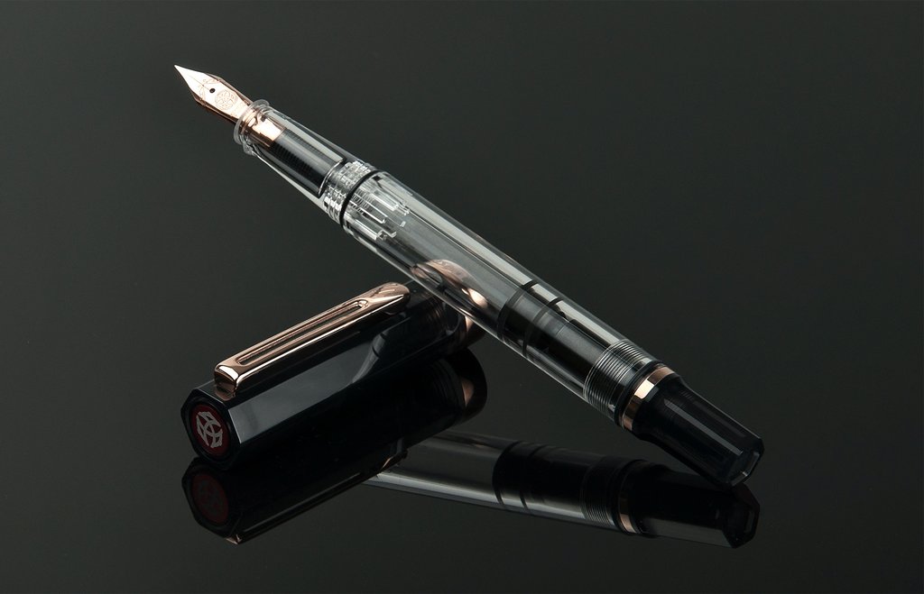 TWSBI Eco Smoke Rose Gold Fountain Pen