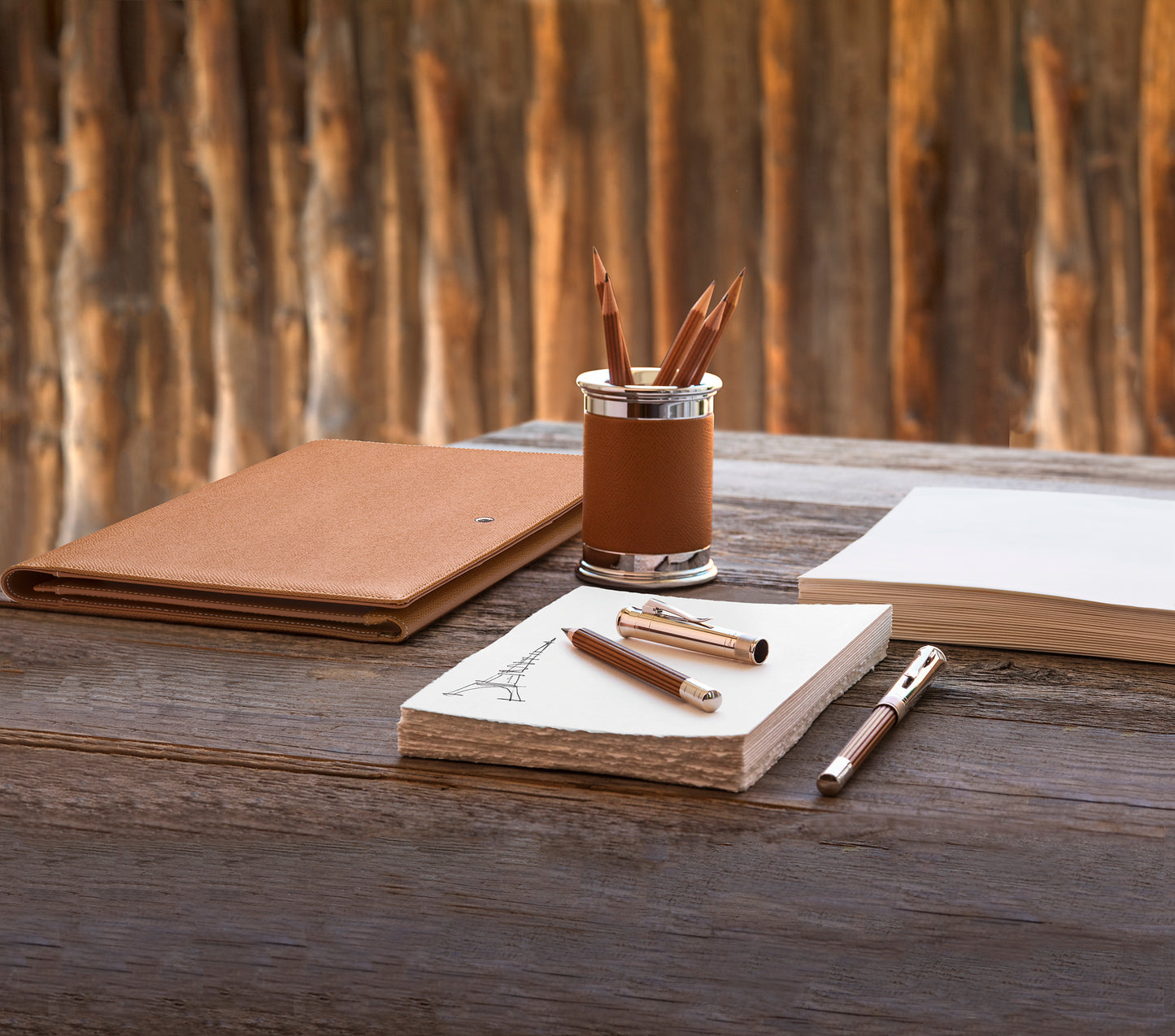Graf von Faber Castell Perfect Pencil Magnum Brown