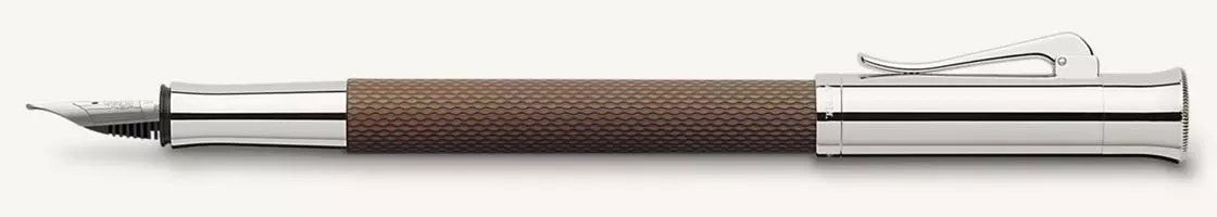 Graf von Faber-Castell Guilloche Cognac Fountain Pen