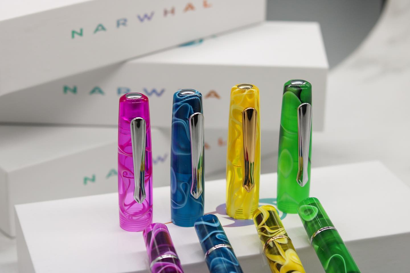 Narwhal Original Poseidon Blue Fountain Pen