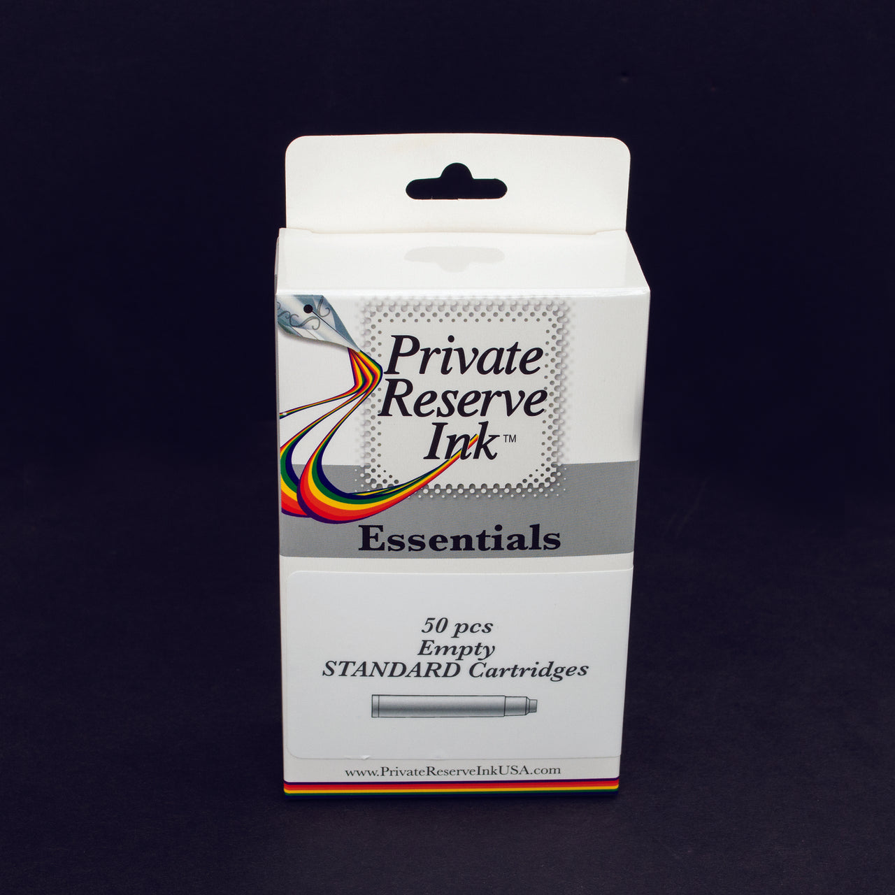 Private Reserve Ink Essentials Empty Standard International Cartridges 50 Pieces