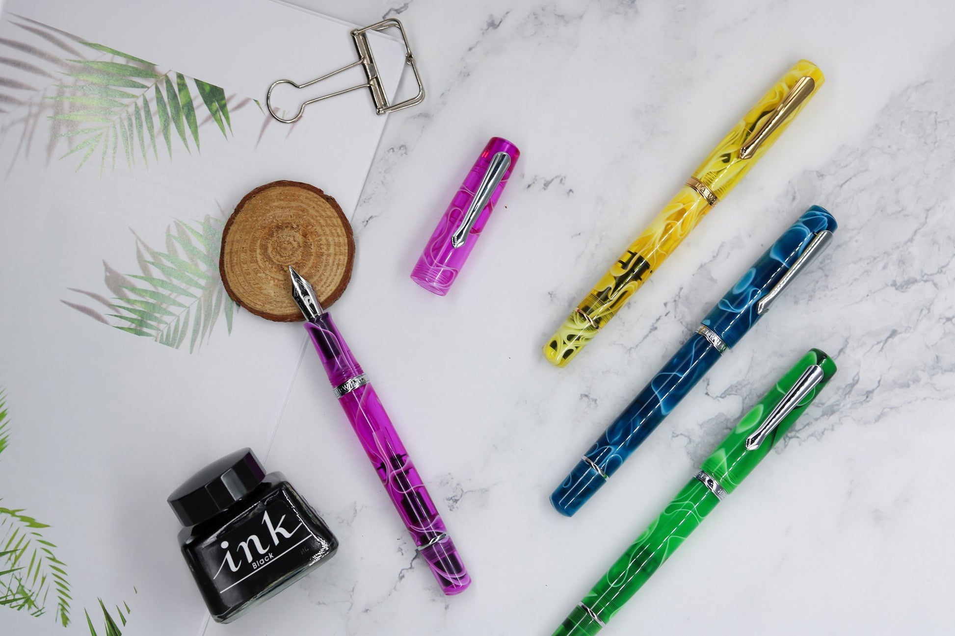 Narwhal Original Poseidon Blue Fountain Pen