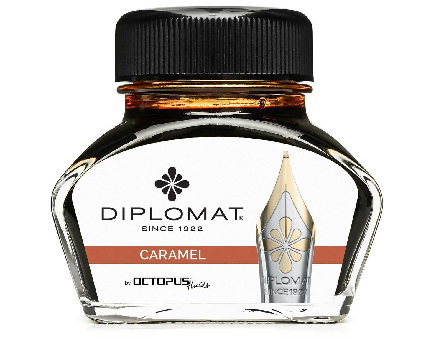 Diplomat Bottled Ink Caramel Brown 30mL