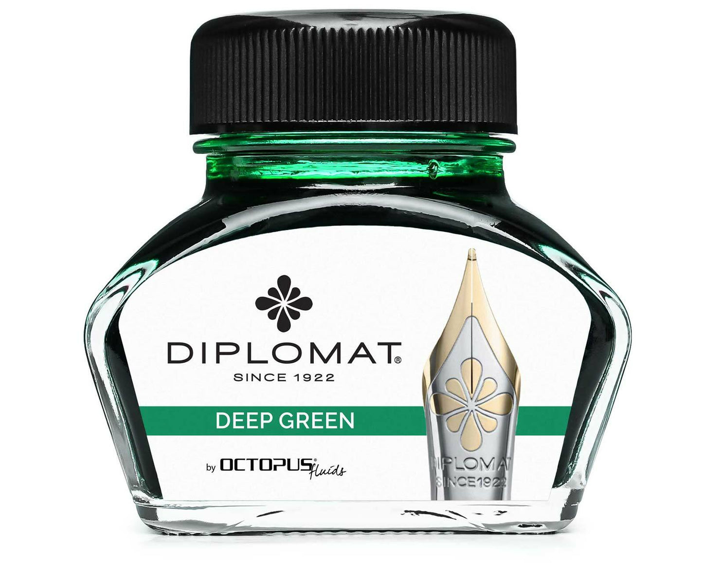 Diplomat Bottled Ink Deep Green 30mL