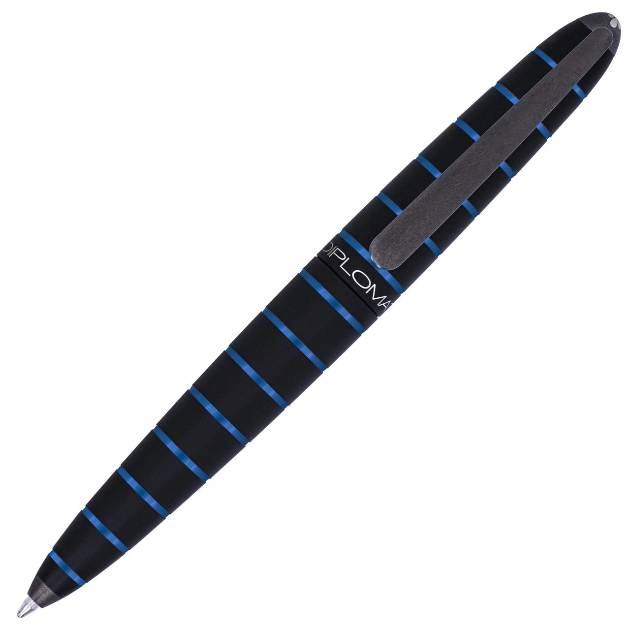 Diplomat Elox Ring Black/Blue Ballpoint