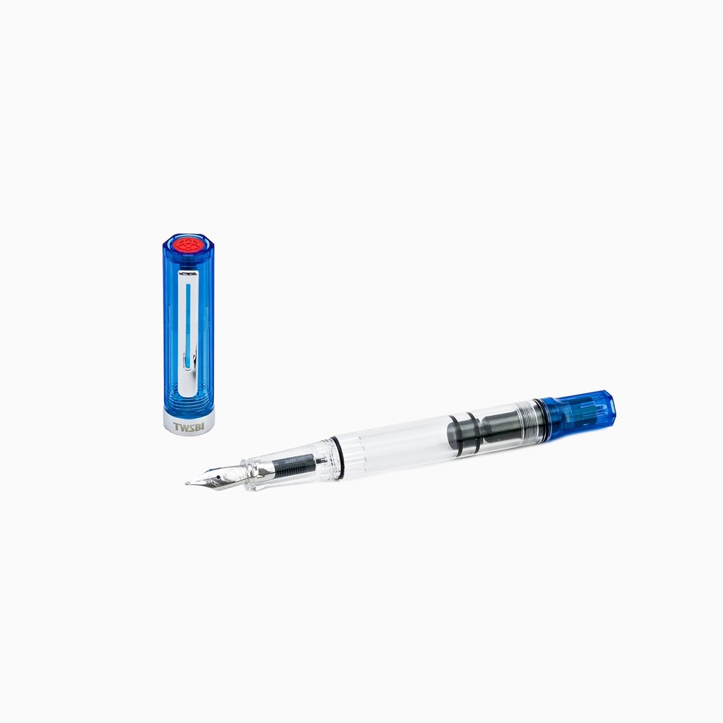 TWSBI Eco Transparent Blue Fountain Pen