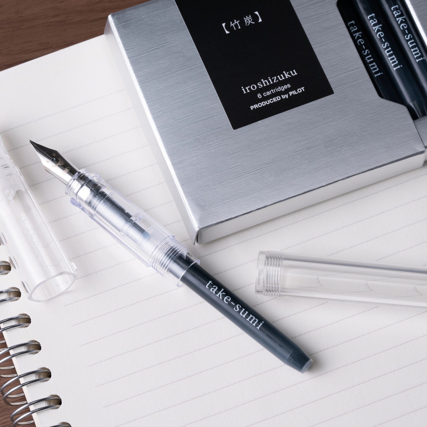 Pilot Iroshizuku Take-sumi Ink Cartridges