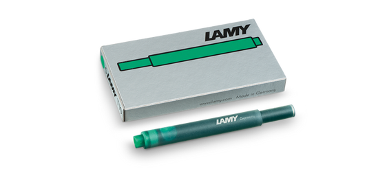 Lamy T10 Ink Cartridges Green