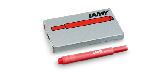 Lamy T10 Ink Cartridges Red