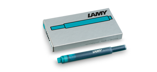 Lamy T10 Ink Cartridges Turquoise