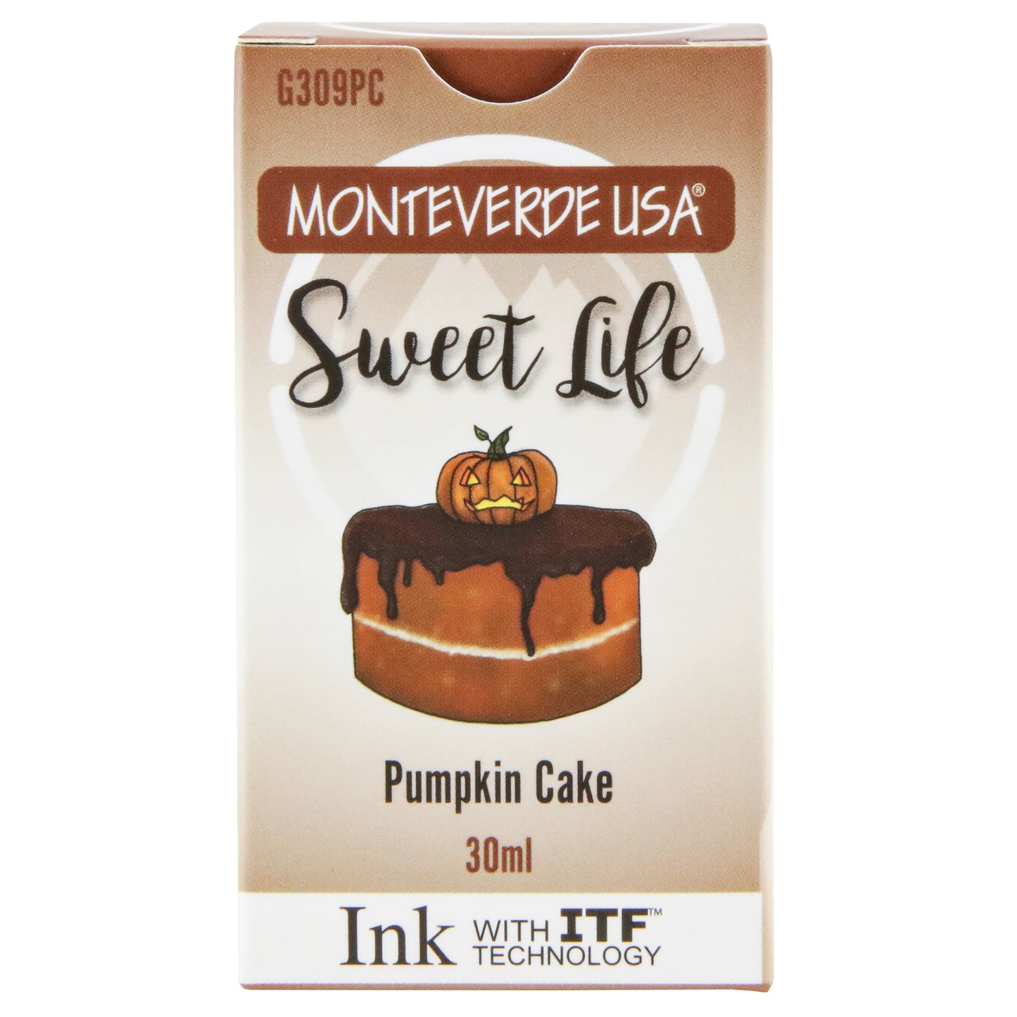 Monteverde Sweet Life Bottled Ink 30mL Pumpkin Cake