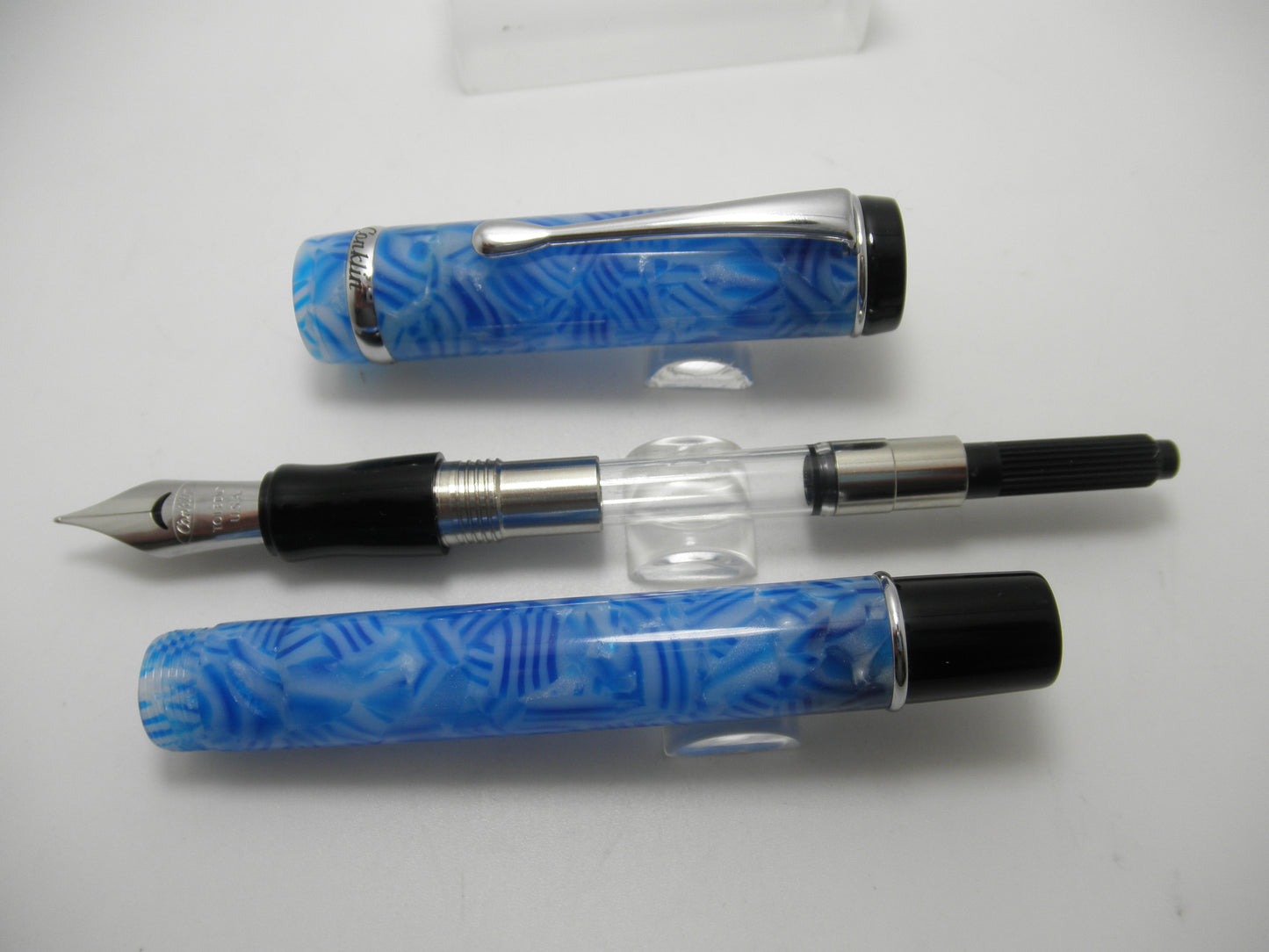 Conklin Duragraph Ice Blue Fountain Pen JoWo Nib