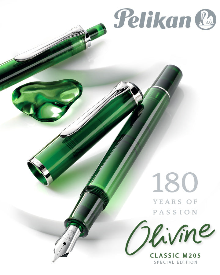 Pelikan M205 Special Edition Olivine Fountain Pen