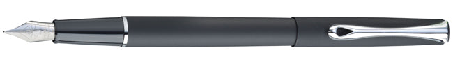 Diplomat Traveller Lapis Black Fountain Pen