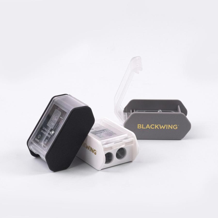 Palomino Blackwing Two-Step Long Point Pencil Sharpener Grey