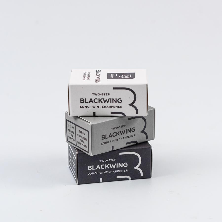 Palomino Blackwing Two-Step Long Point Pencil Sharpener Grey