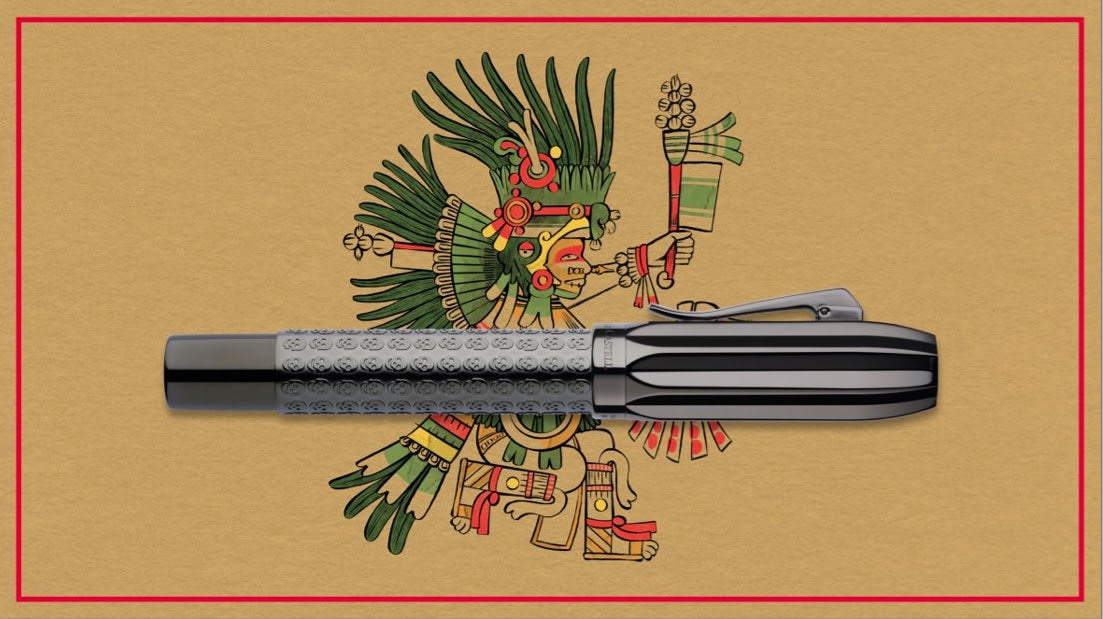 Graf von Faber-Castell Pen Of The Year 2022 The Aztecs Rollerball
