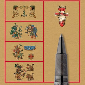 Graf von Faber-Castell Pen Of The Year 2022 The Aztecs Rollerball