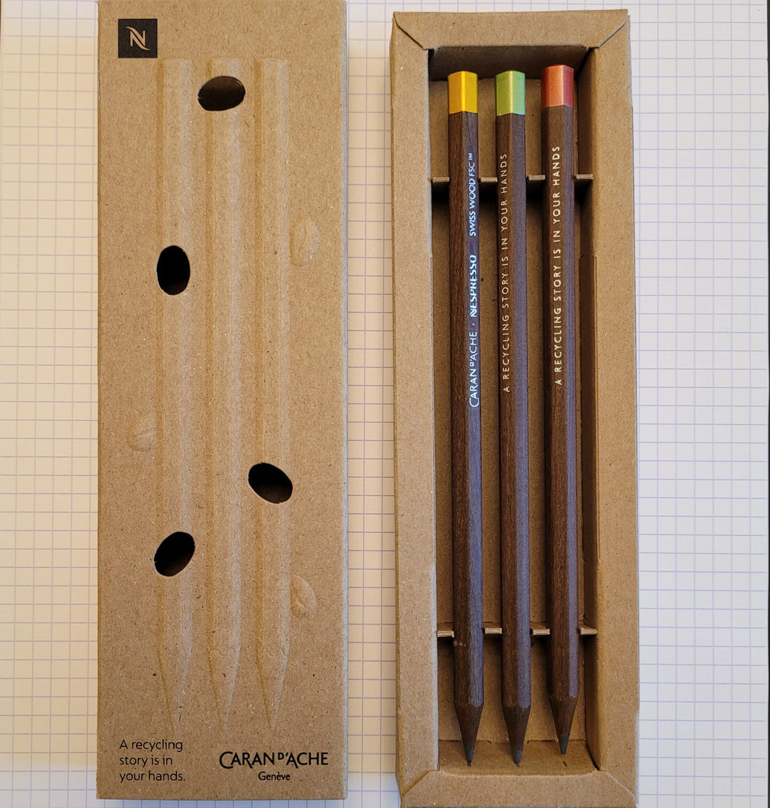 Caran d’Ache Nespresso Limited Edition 4 Pencils