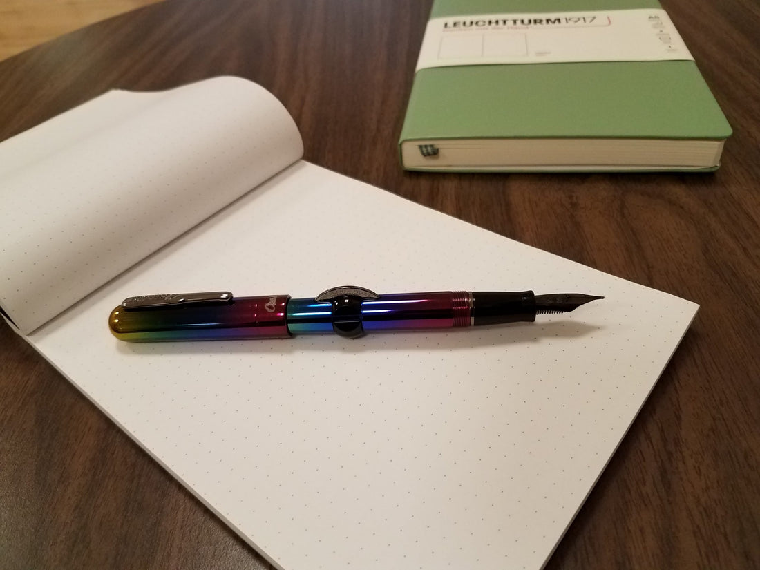 Conklin Crescent Filler Rainbow Fountain Pen