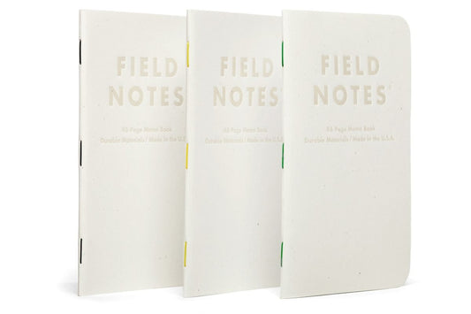 Field Notes Fall 2023 Quarterly Edition Birch Bark 3 Pack