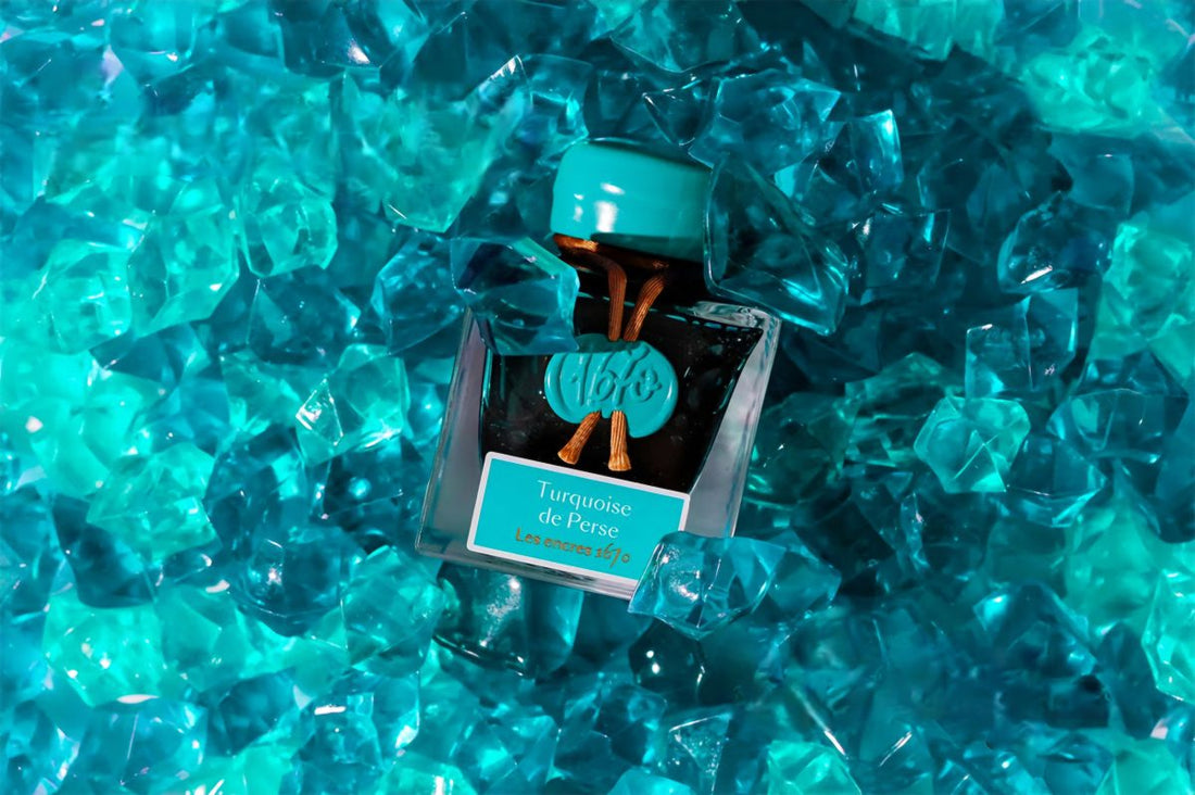 J. Herbin 1670 Turquoise De Perse Bottled Ink