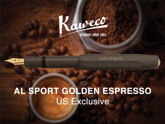 Kaweco Al-Sport Golden Espresso Fountain Pen