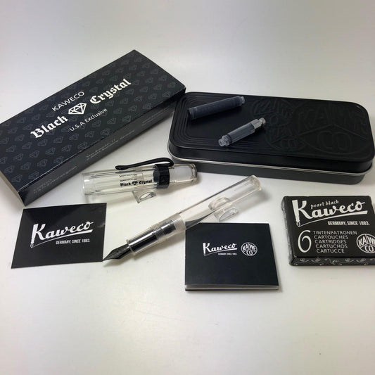 Kaweco Sport Black Crystal Fountain Pen