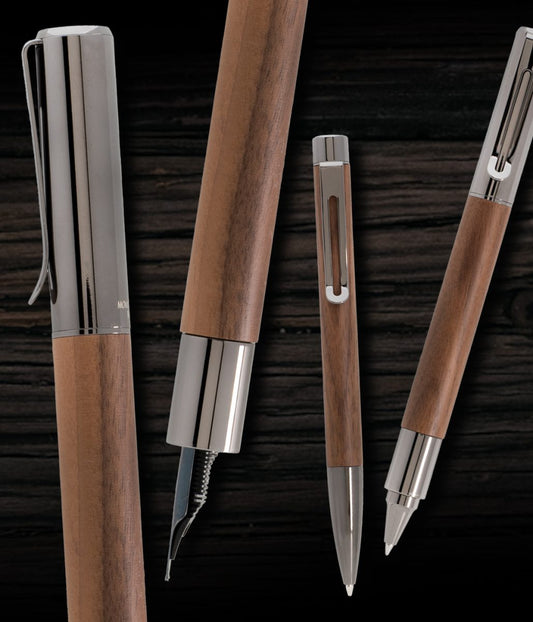 Monteverde Ritma Walnut Pen Collection