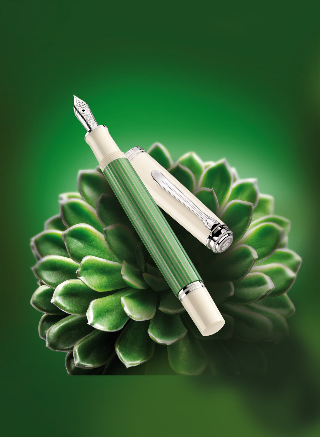 Pelikan Souveran 605 Green-White Special Edition