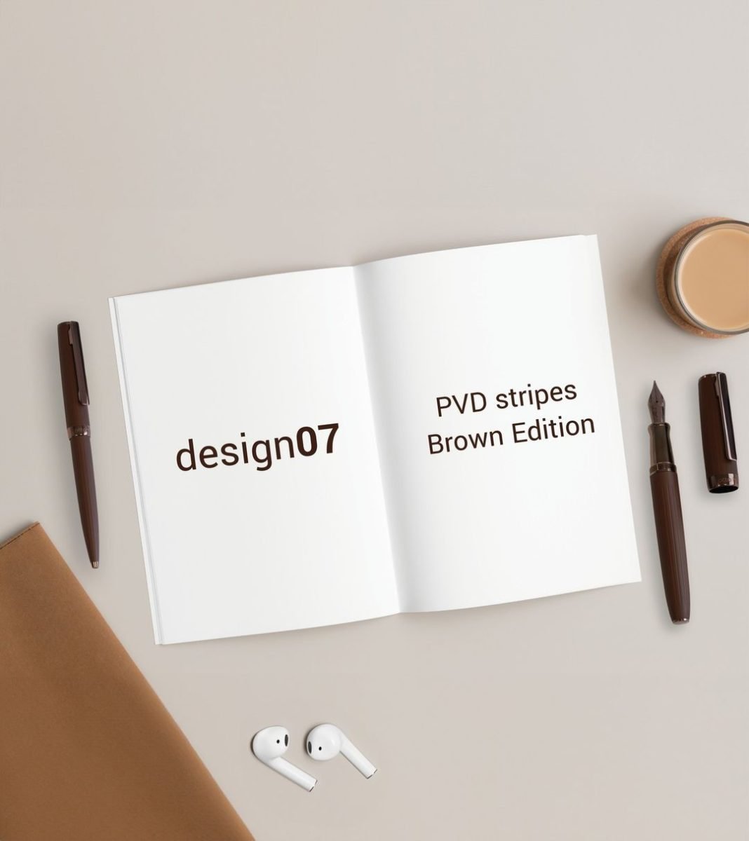 Otto Hutt Design 07 PVD Brown Pen Collection