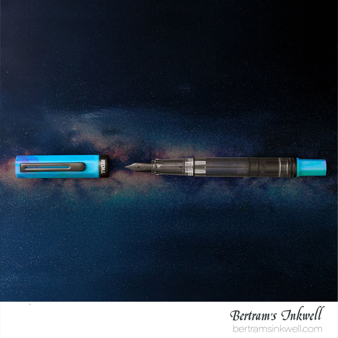 TWSBI ECO Cosmos Blue with Onyx Fountain Pen