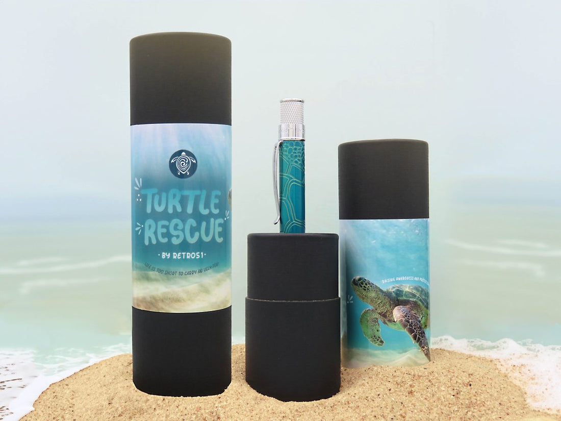 Retro 51 Tornado Sea Turtle Rescue Ballpoint