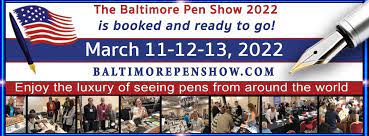 Baltimore Washington International Pen Show 2022