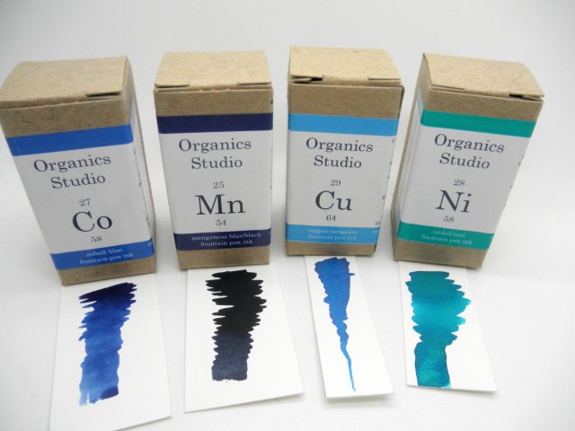 Organics Studio Fountain Pen Inks