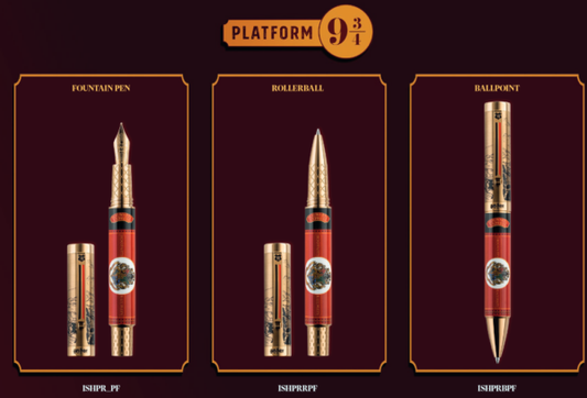 Montegrappa Harry Potter Platform 9 ¾ Pen Collection